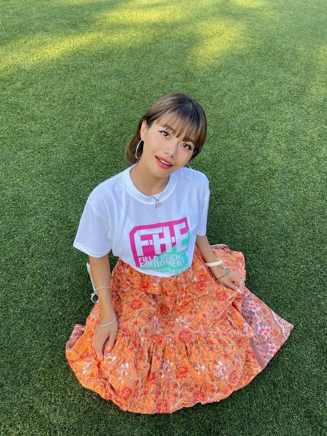 F-H-E 2色Tシャツ ネコポス送料込