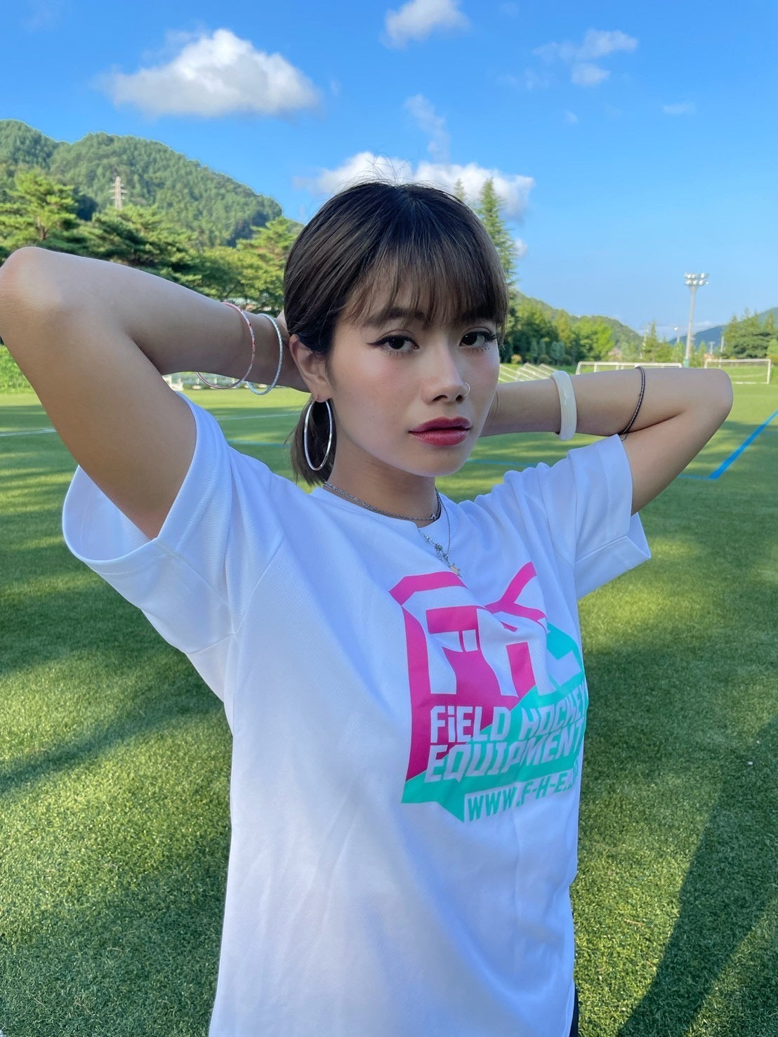 F-H-E 2色Tシャツ ネコポス送料込