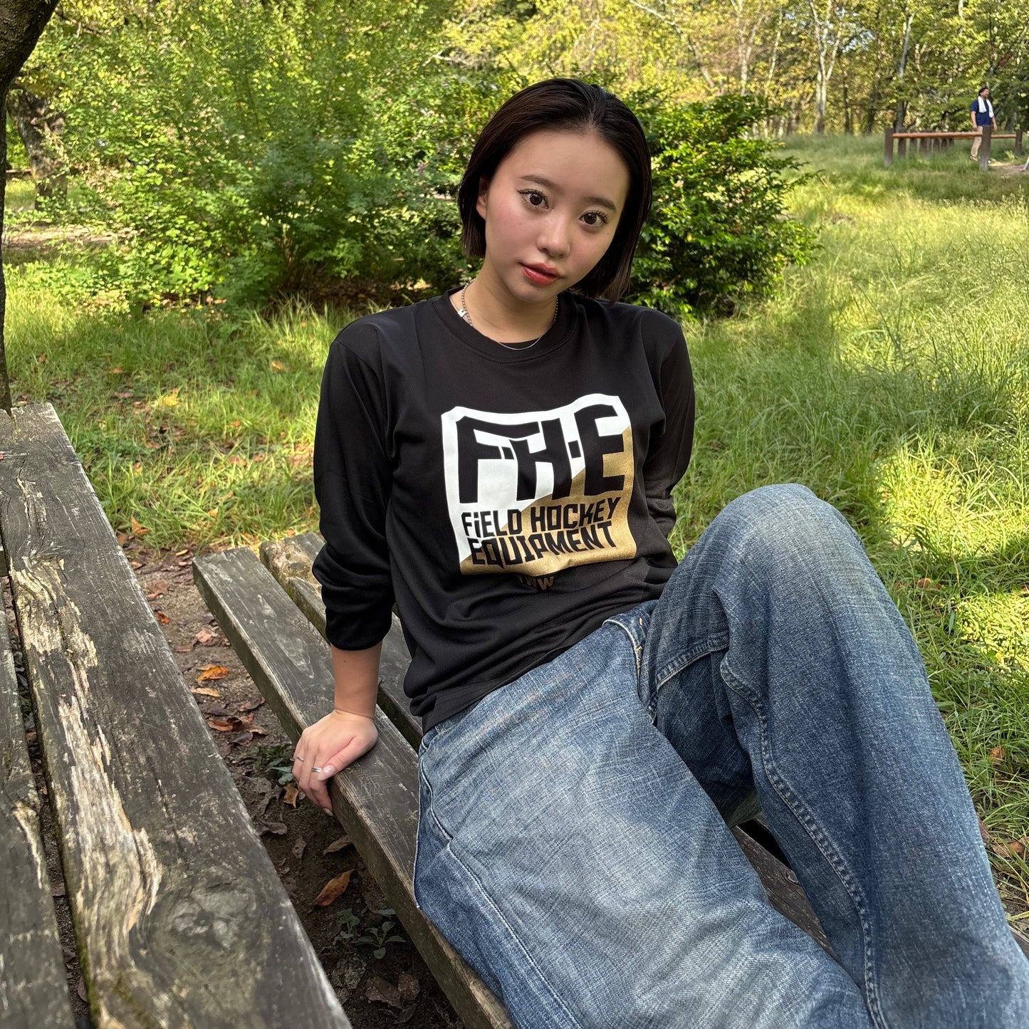 F-H-E 長袖シャツ 2色プリント【ネコポス送料込】