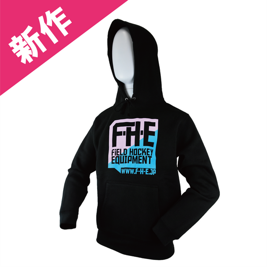 F-H-E 2色パーカー パステルパープル/パステルブルー