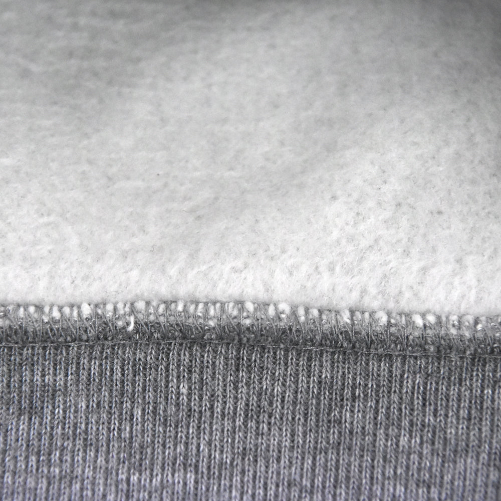 F-H-E ジップパーカー ブラウン/グレー