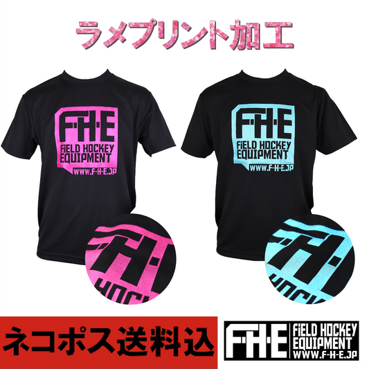F-H-E Tシャツ ラメプリント ネコポス送料込