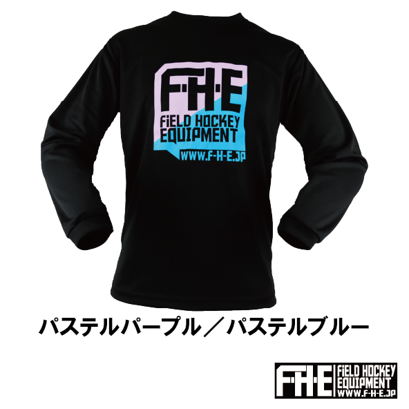 F-H-E 長袖シャツ 2色プリント 新カラー
