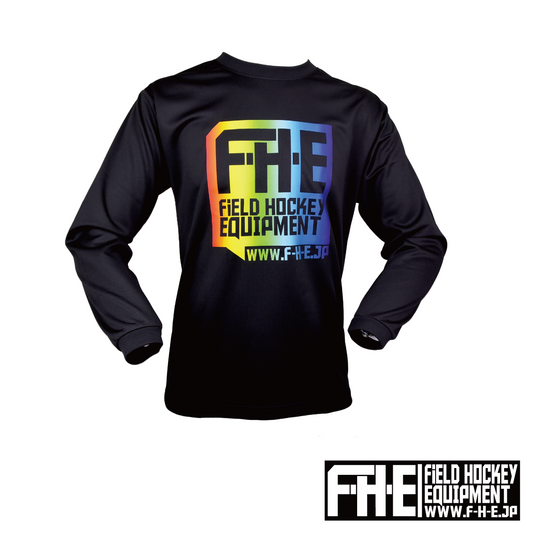 F-H-E Long-Sleeve Shirt Rainbow Print