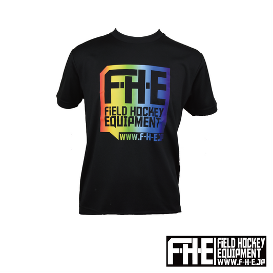 F-H-E T-shirt with Rainbow Print