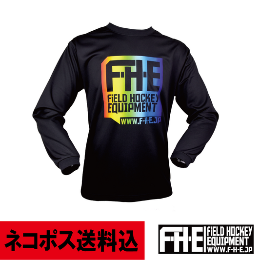 F-H-E Long Sleeve Shirt Rainbow Print [Nekopos Shipping Included]