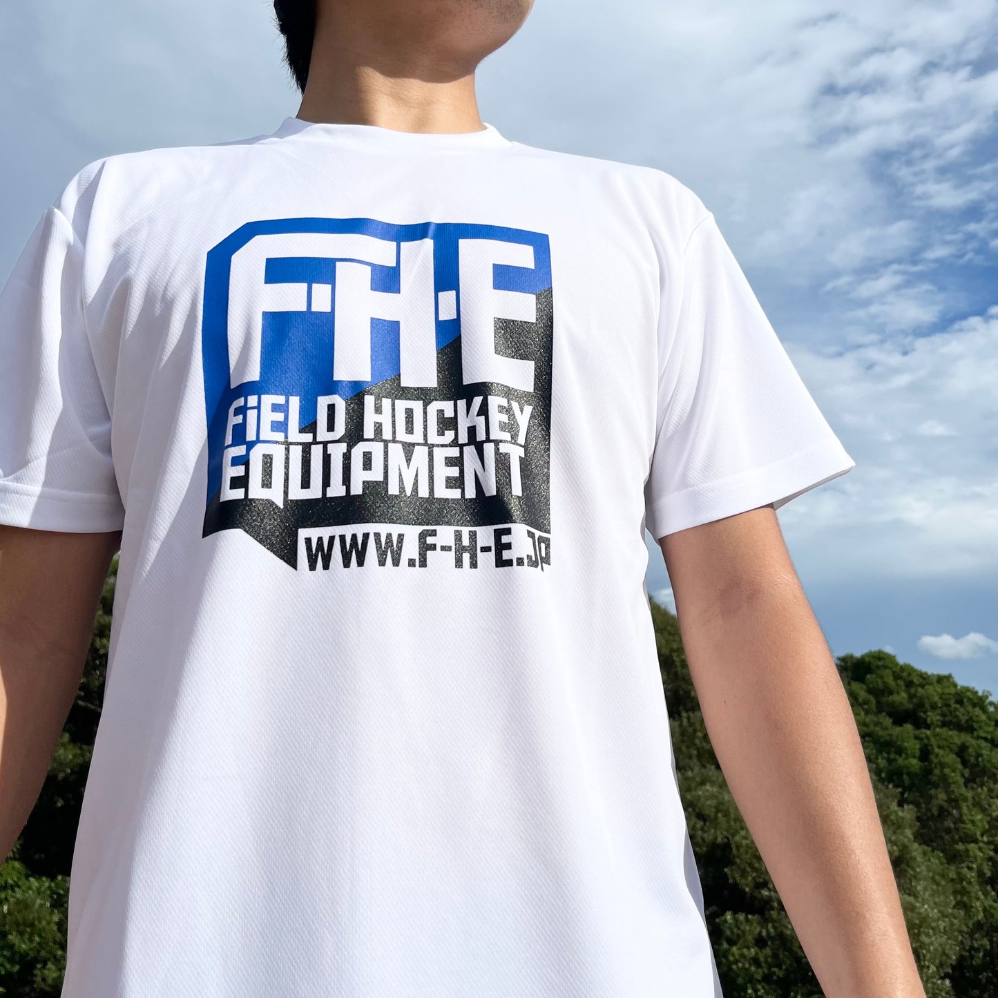 F-H-E 2色Tシャツ ホワイト