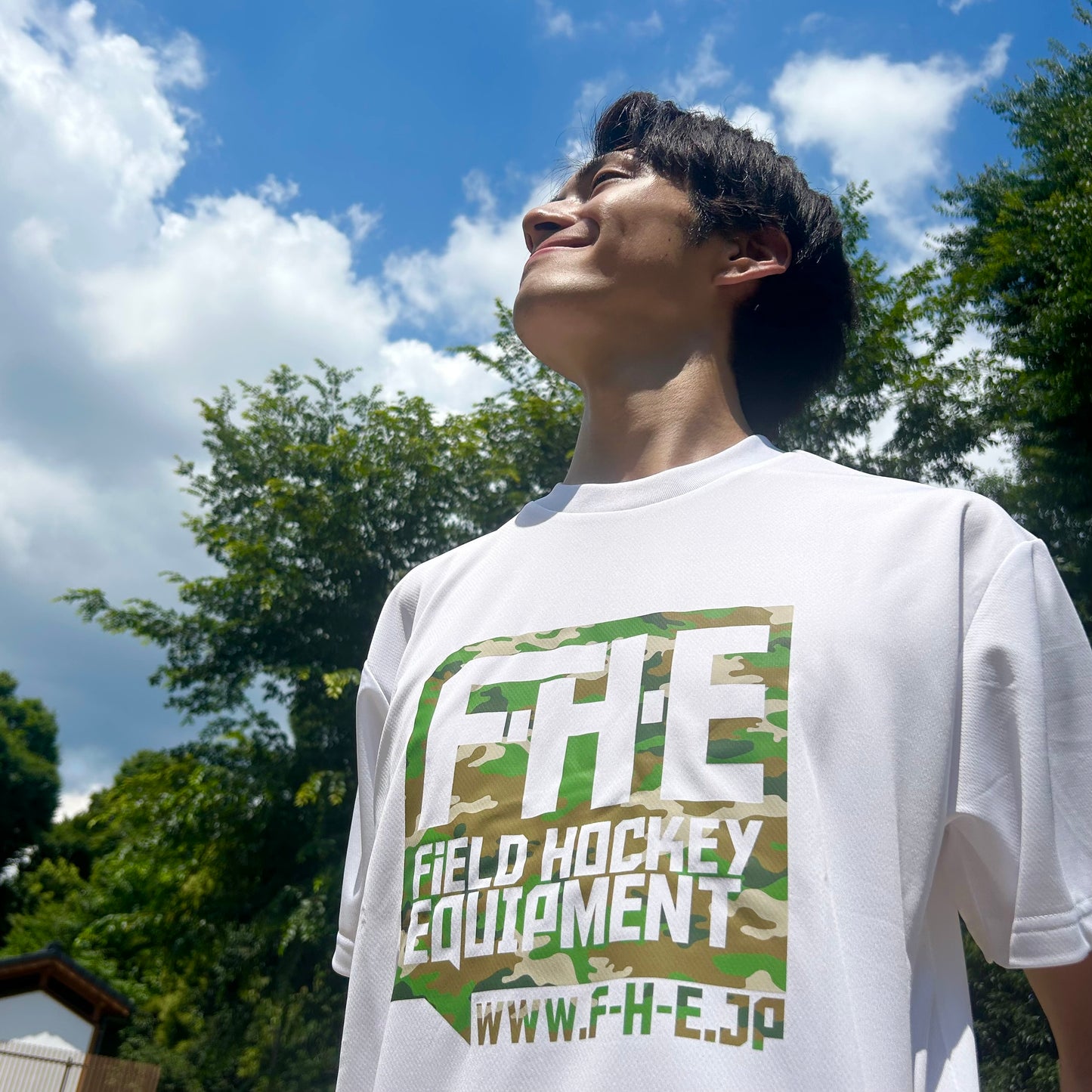 F-H-E カモフラ柄Tシャツ ネコポス送料込