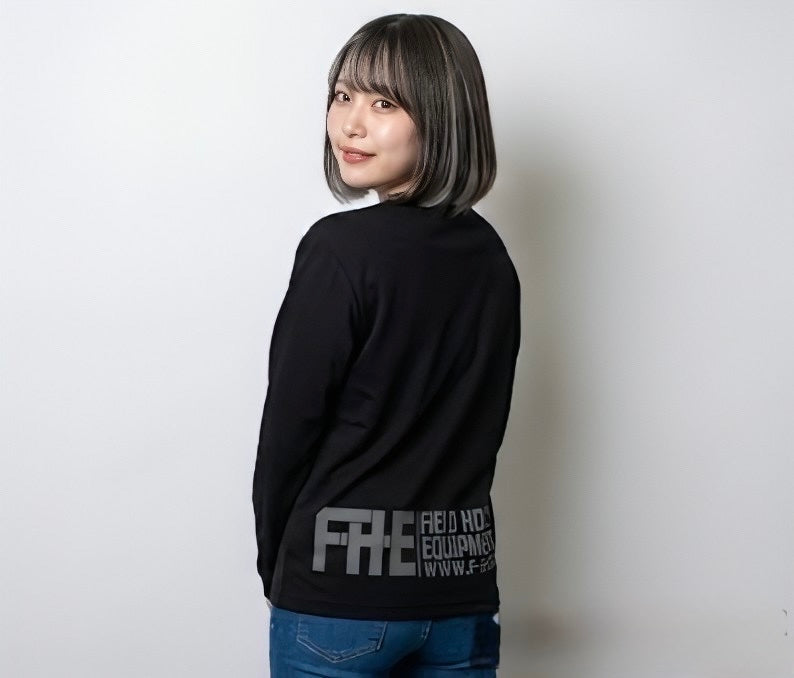 F-H-E 長袖シャツ 両面プリントロゴ小【送料込】