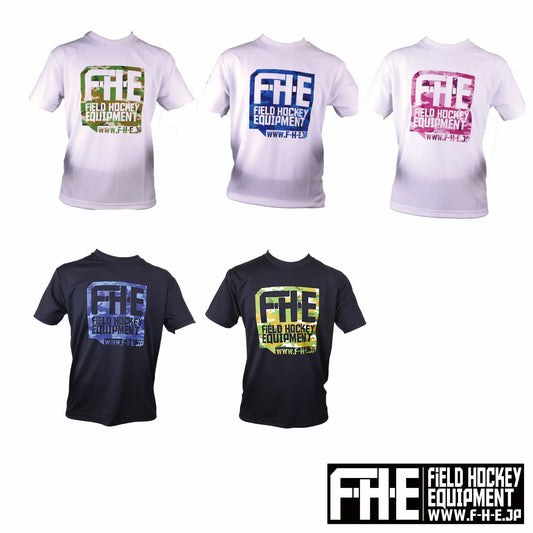 F-H-E カモフラ柄Tシャツ