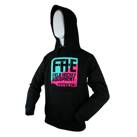 F-H-E 2色パーカー ティール/ピンク