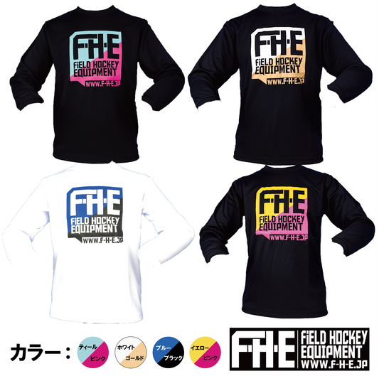 F-H-E 長袖シャツ 2色プリント