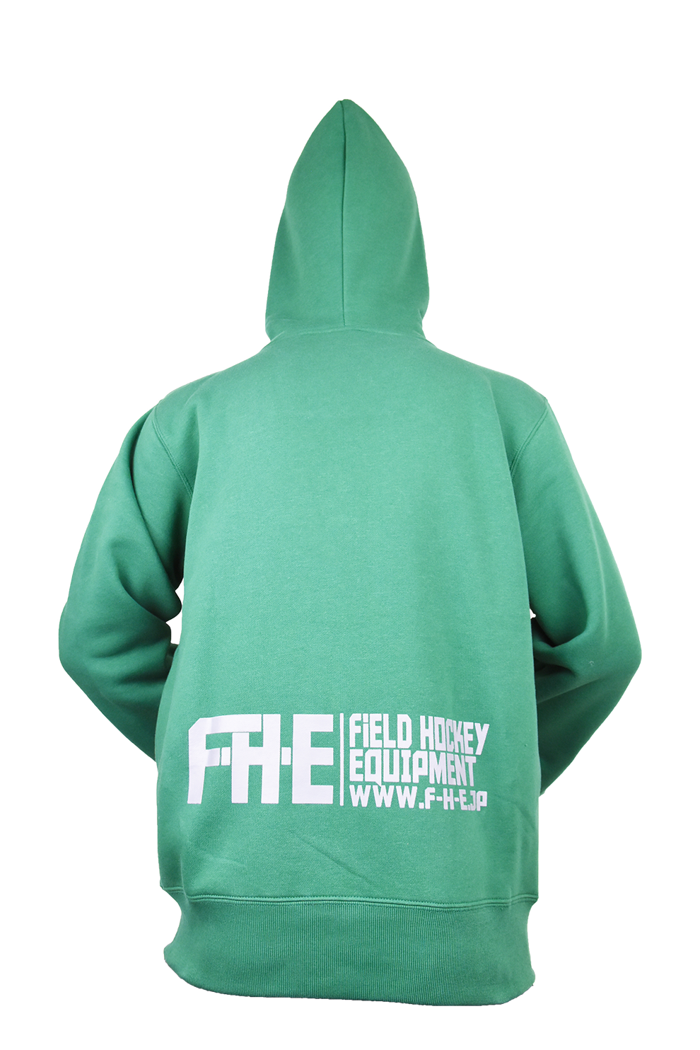 F-H-E ジップパーカー アイビーグリーン/グレー