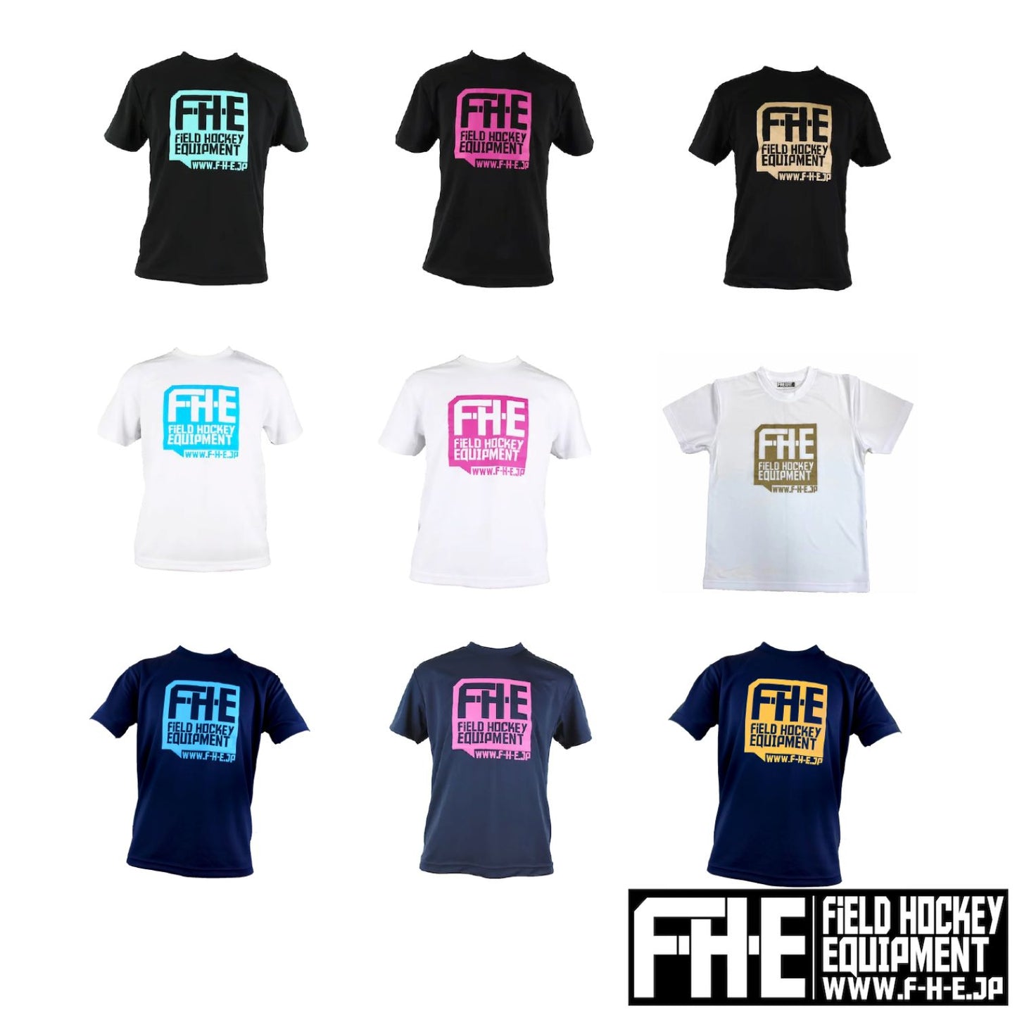 F-H-E Tシャツ シーズナルカラー【ホッケーTシャツ】