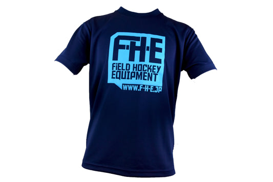 F-H-E Tシャツ ネイビー/水色