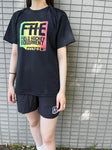 F-H-E Tシャツ ブラック/パープル【送料込】【ホッケーTシャツ】