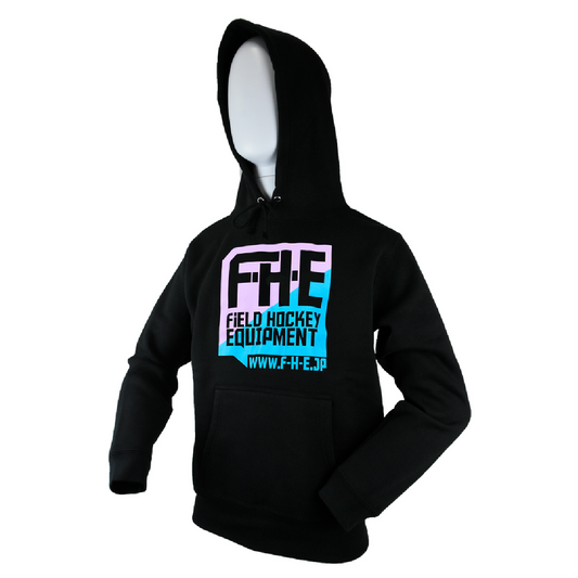 F-H-E 2色パーカー パステルパープル/パステルブルー