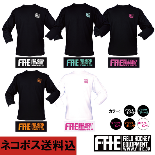 F-H-E 長袖シャツ 両面プリントロゴ小【送料込】