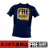 F-H-E Tシャツ ネイビー/イエロー【送料込】
