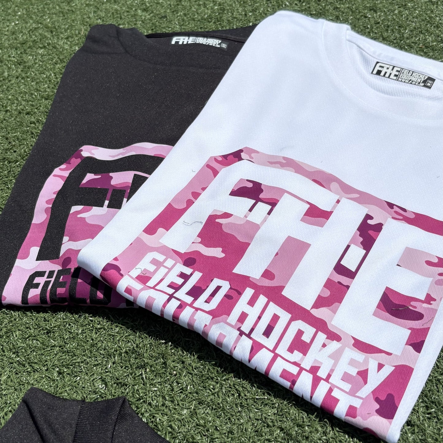 F-H-E カモフラ柄Tシャツ