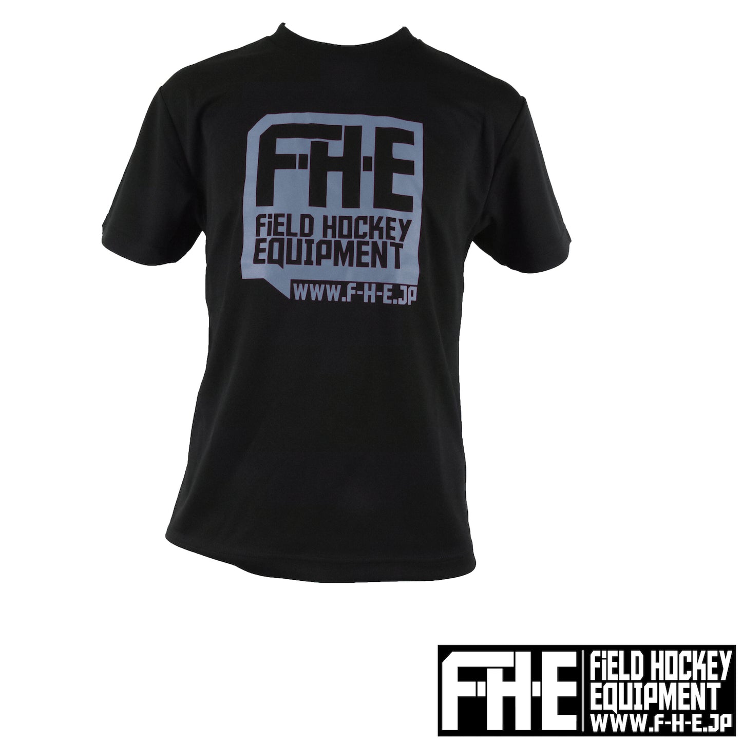 F-H-E Tシャツ ブラック/グレー